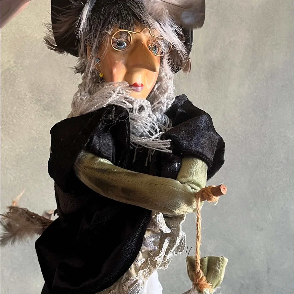Charming Hanging Witch Decoration